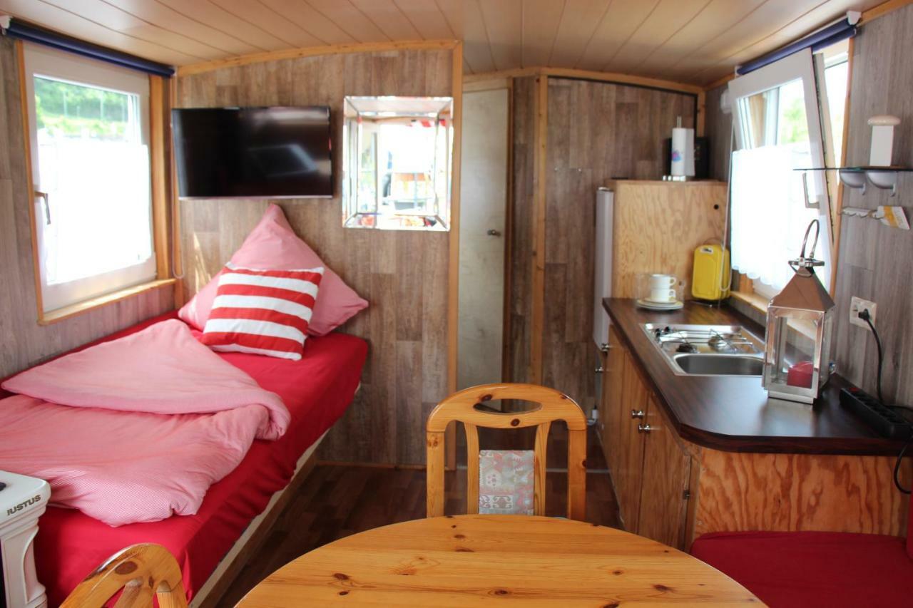 Hausboot Bounty Hotel Sankt Goar Bagian luar foto